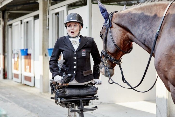 Stinna Kaastrup - Dressage Rider Born With No Legs, Chooses Determination Over Disability